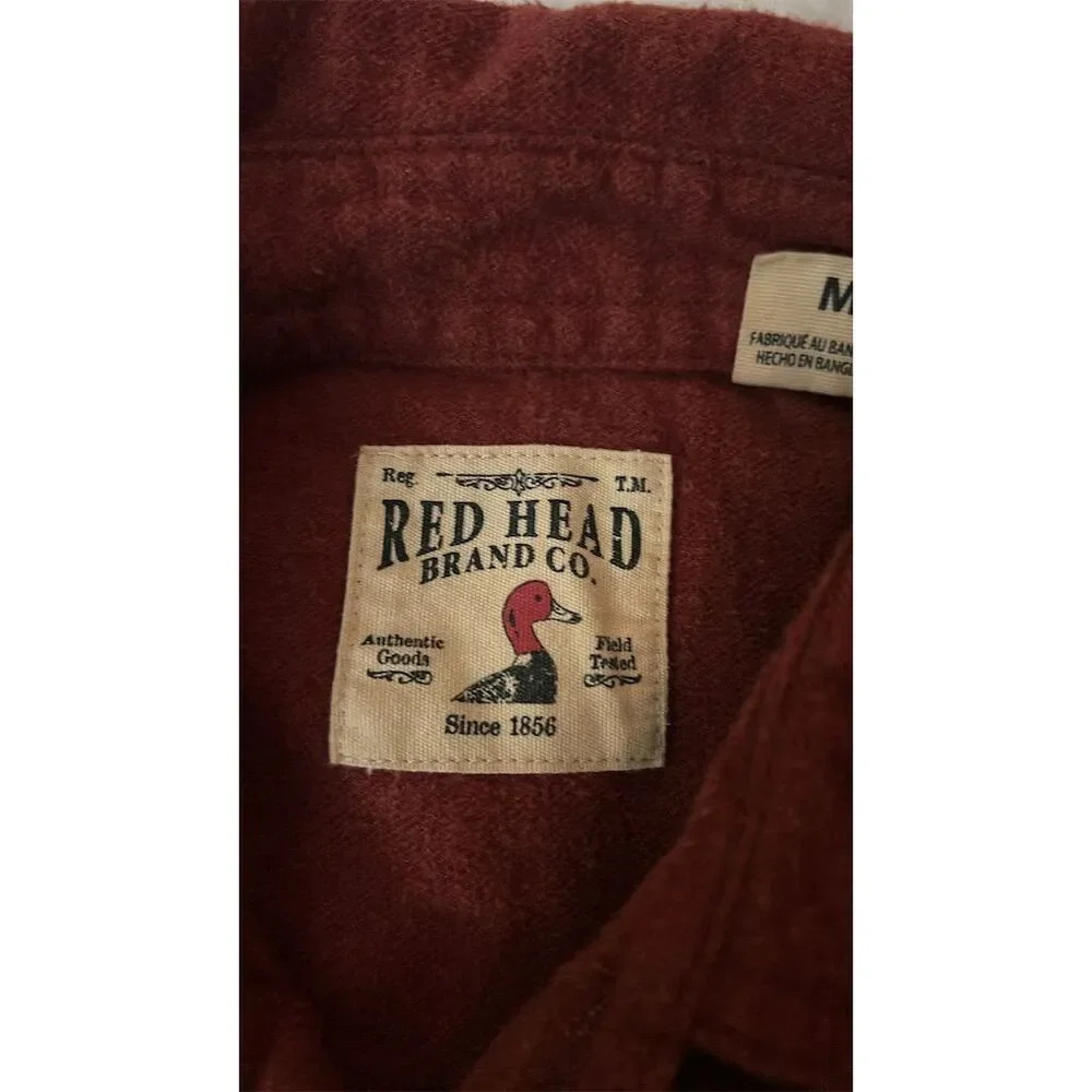 Red Head Men's Long Sleeve Button-Up Shirt Red Size M Casual Fall
144 - Picture 4 of 9